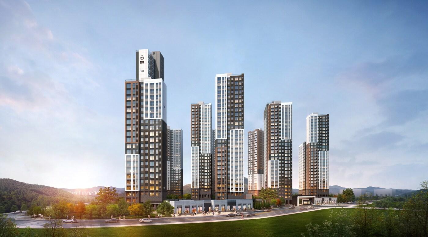 안산 중흥S-클래스 더퍼스트 투시도.ⓒ 뉴스1