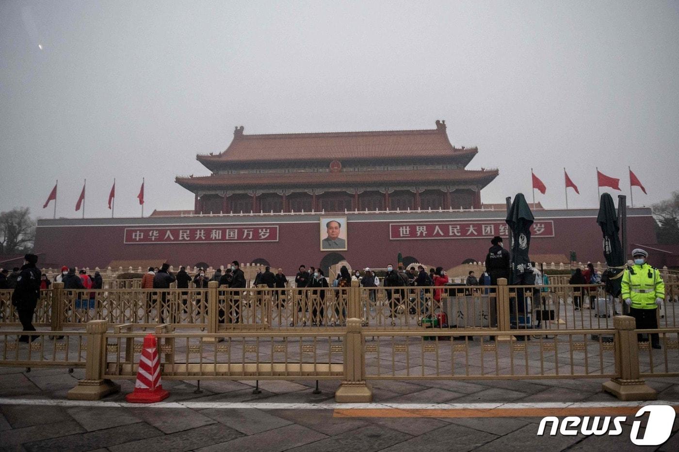 본문 이미지 - 베이징 톈안먼 광장. ⓒ AFP=뉴스1 ⓒ News1 우동명 기자