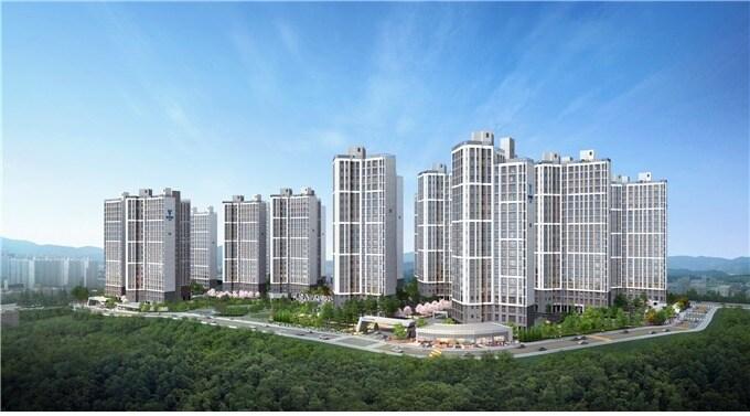 본문 이미지 - 양평역 한라비발디 투시도.ⓒ 뉴스1