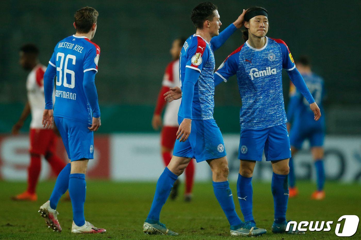 홀슈타인 킬에서 뛰는 이재성이 시즌 7호 골을 기록했다.ⓒ AFP=뉴스1