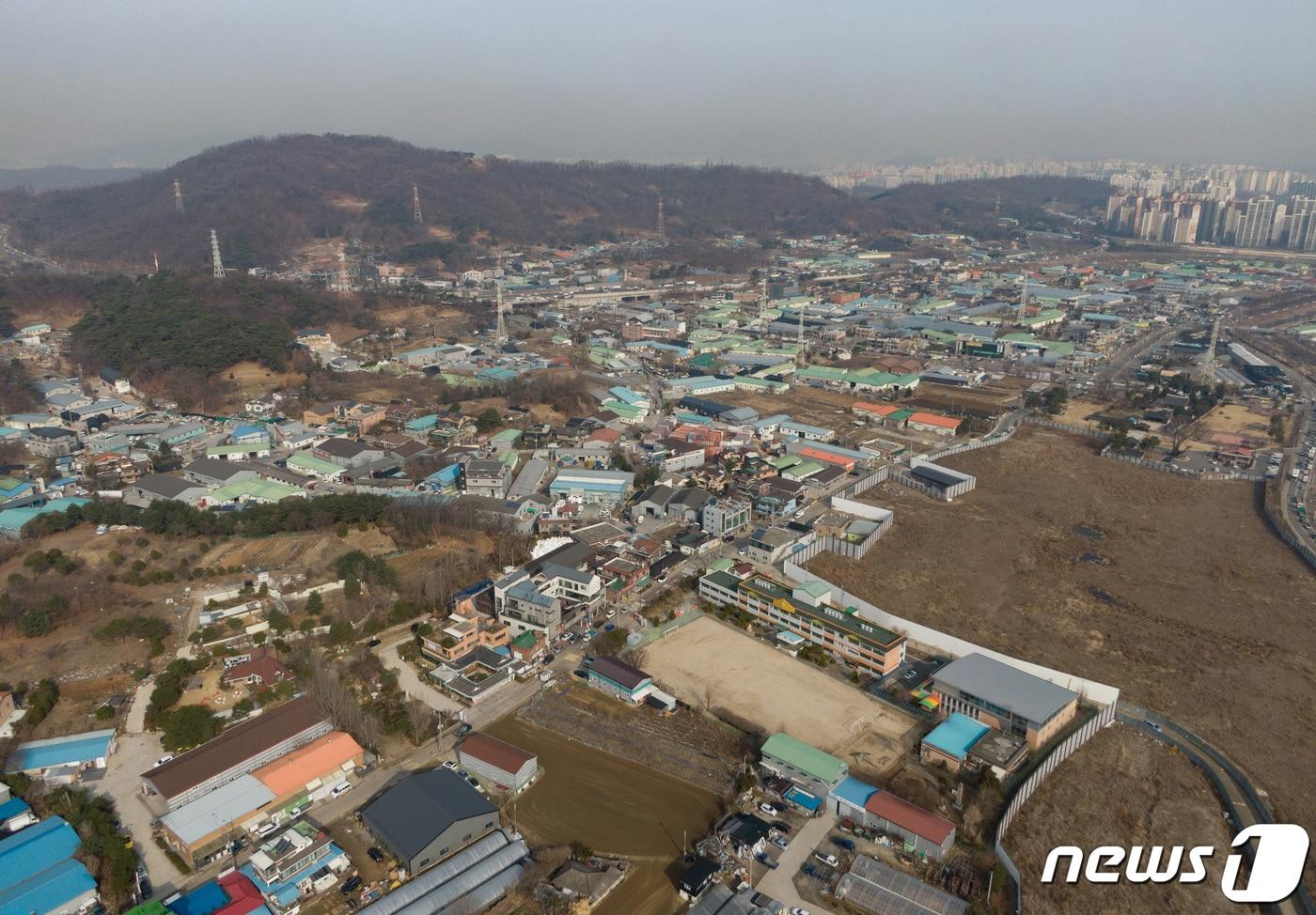 경기도 하남시 교산신도시 예정부지의 모습. 2021.3.9/뉴스1 ⓒ News1 이재명 기자