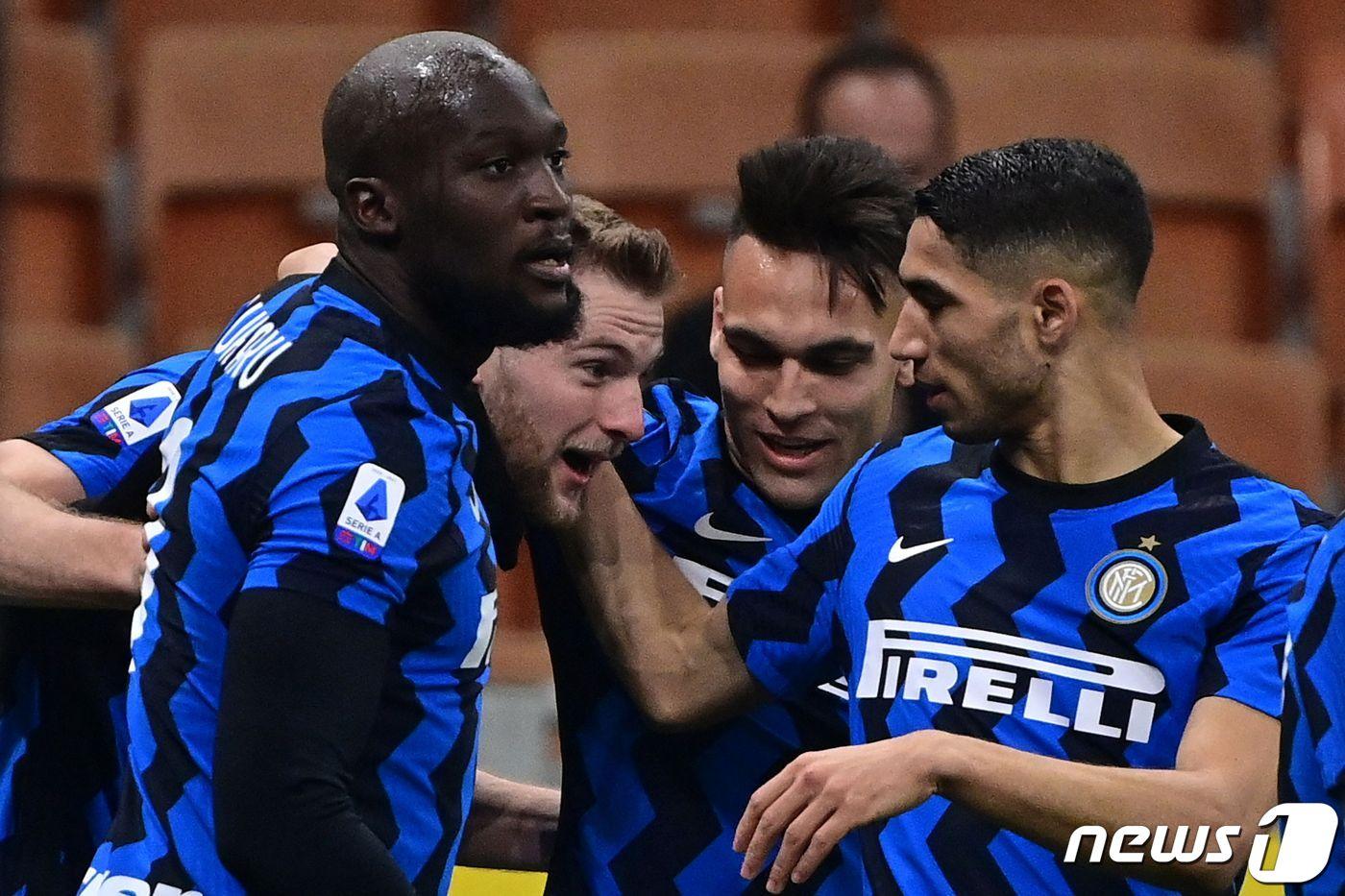 인터 밀란이 아탈란타마저 잡으며 7연승을 내달렸다. ⓒ AFP=뉴스1