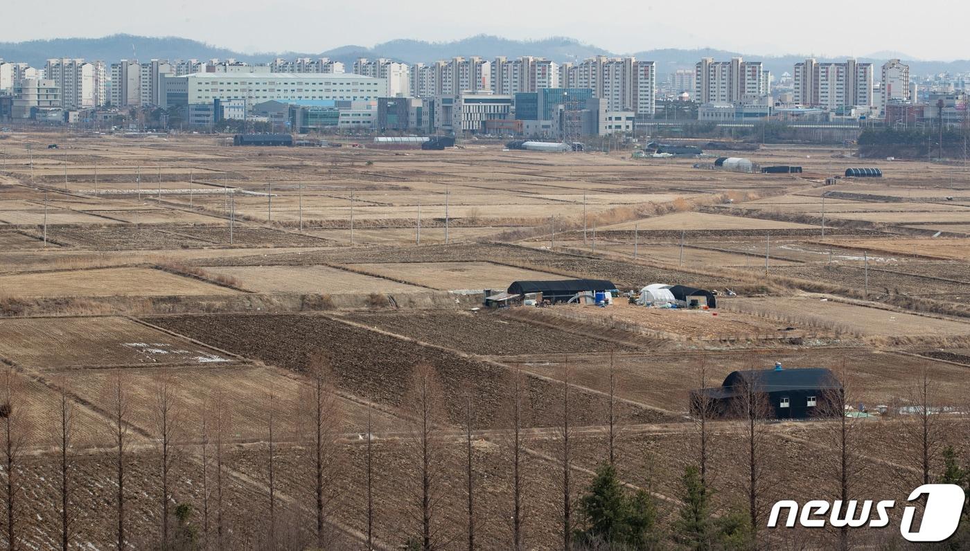 경기도 부천시 대장동 대장신도시 예정부지의 모습. /뉴스1 ⓒ News1 이재명 기자