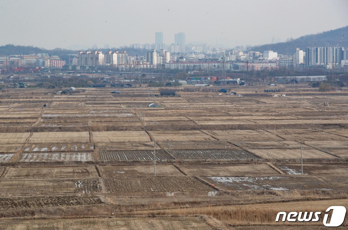 경기도 부천시 대장동 대장신도시 예정부지. 뉴스1 ⓒ News1 이재명 기자