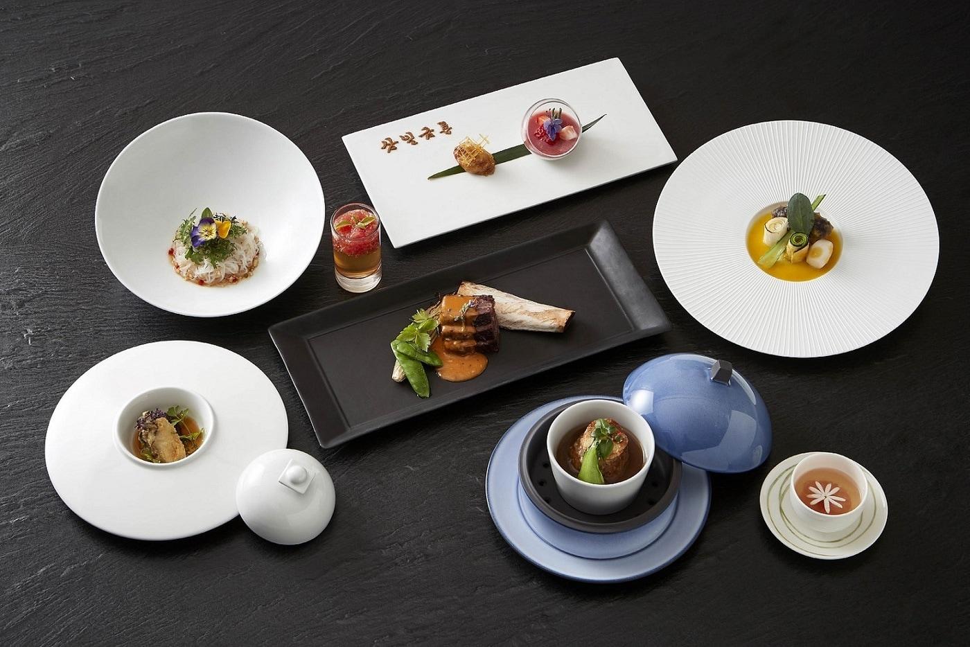 '금룡 삼일빌딩점'의 점심 코스 요리.ⓒ 뉴스1