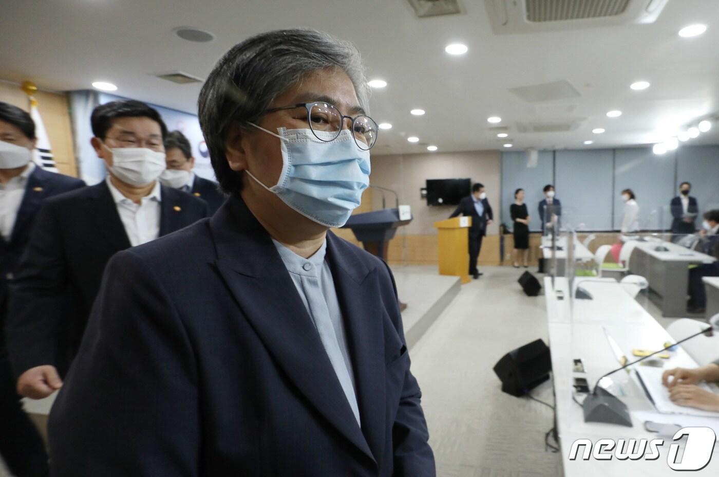 정은경 중앙방역대책본부 본부장(질병관리청장)./뉴스1 ⓒ News1 박정호 기자