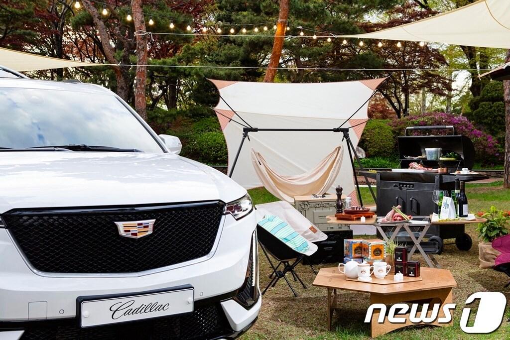 본문 이미지 - 캐딜락 '메이필드캠핑'ⓒ 뉴스1