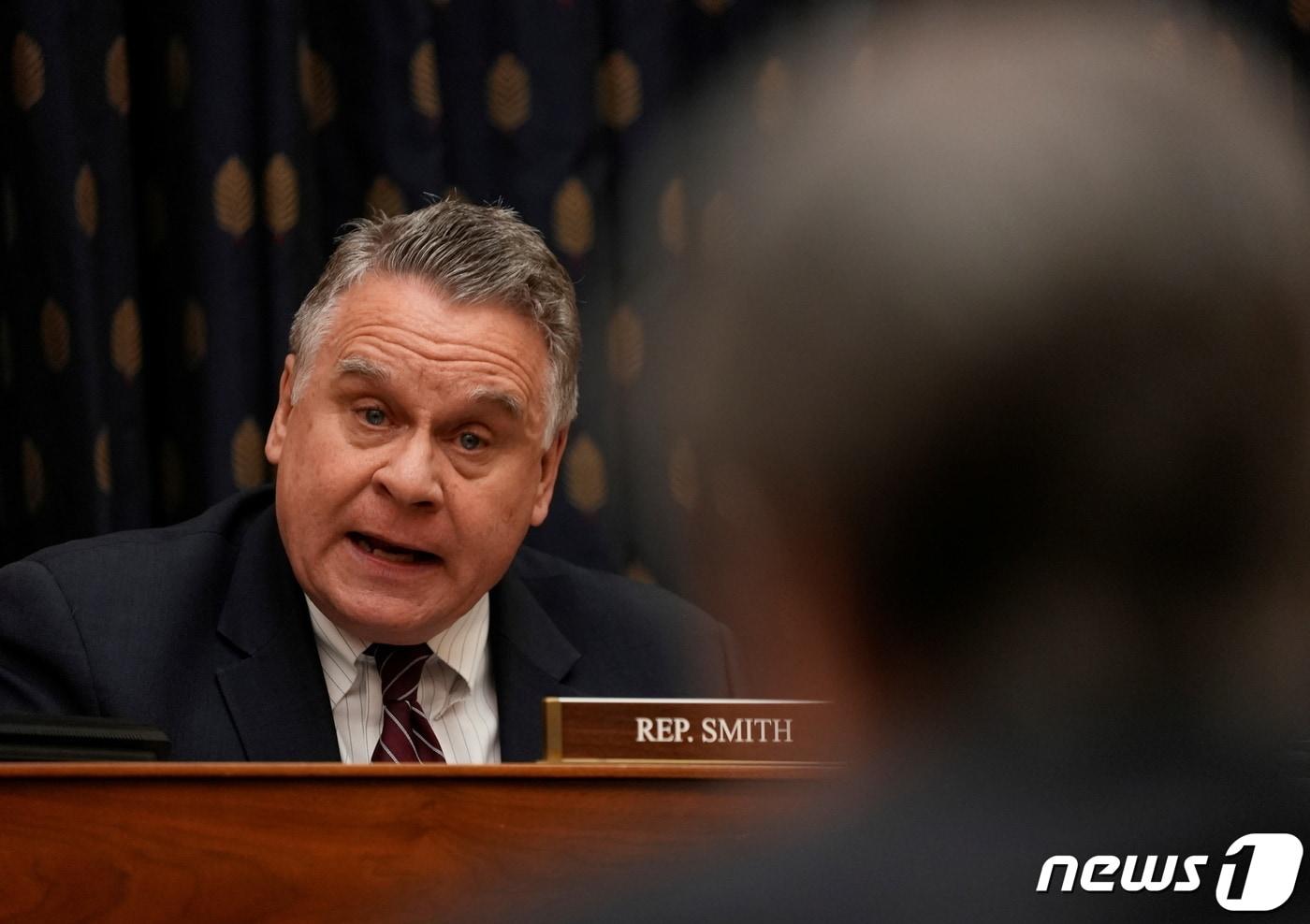 미국 의회 내 초당적 인권기구인 '톰 랜토스 인권위원회' 공동의장인 크리스 스미스 하원의원(공화당). ⓒ 로이터=뉴스1 ⓒ News1 조소영 기자