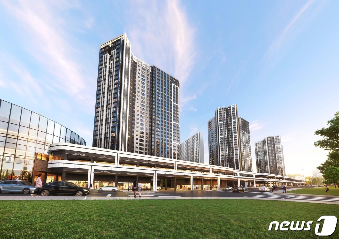 한화 포레나 포항 조감도(한화건설제공)2021.4.16 /ⓒ 뉴스1