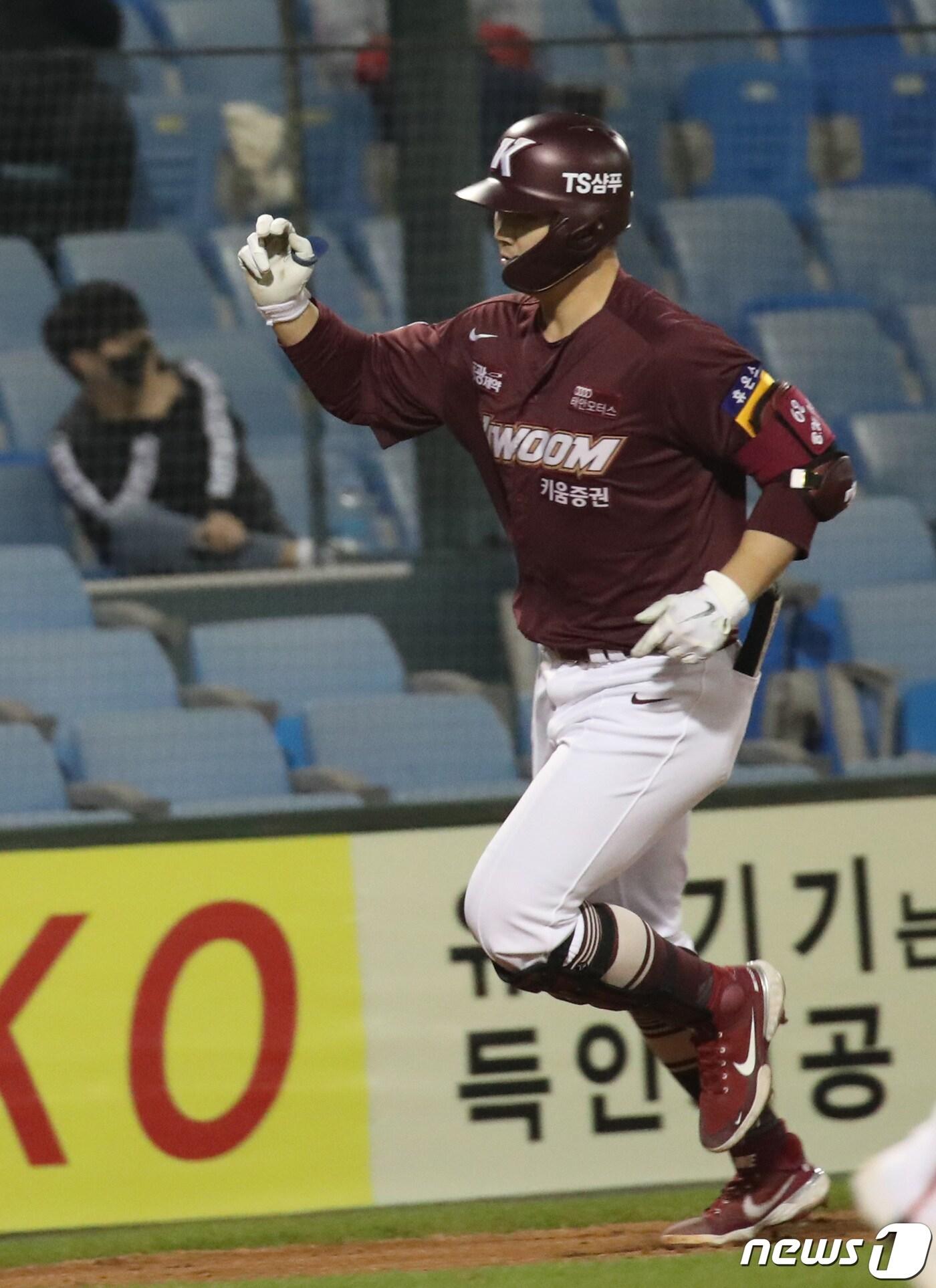 본문 이미지 - 키움 히어로즈의 전병우. /뉴스1 ⓒ News1 김기태 기자