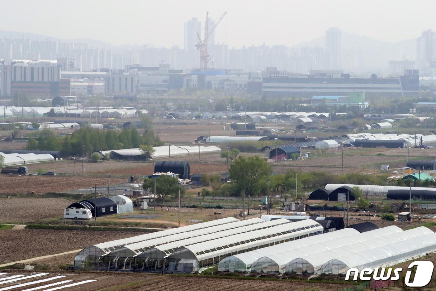 7월 1차 사전청약에 포함된 3기 신도시 인천계양지구의 모습(자료사진) 2021.4.21/뉴스1 ⓒ News1 정진욱 기자