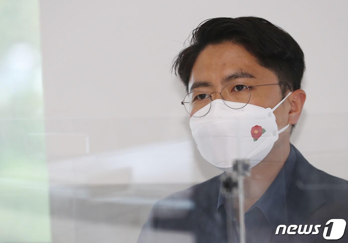 김광진 청와대 전직 청년비서관.2021.4.22/뉴스1 ⓒ News1 오현지 기자