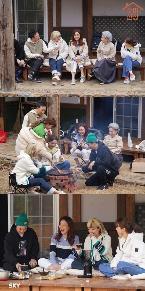 본문 이미지 - 채널 SKY, KBS 공동제작 '수미산장' 방송 영상 ⓒ 뉴스1