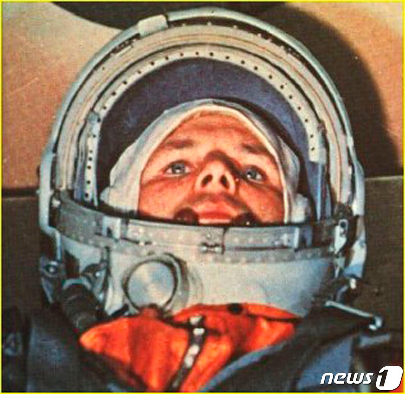본문 이미지 - 인류 최초 우주 비행사 유리 가가린. ⓒ AFP=뉴스1 ⓒ News1 원태성 기자