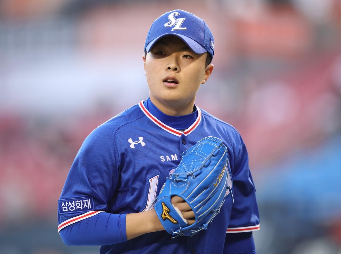 본문 이미지 - 이승민은 8일 삼성 라이온즈의 4연패 탈출을 이끌었다.(삼성 라이온즈 제공) ⓒ 뉴스1