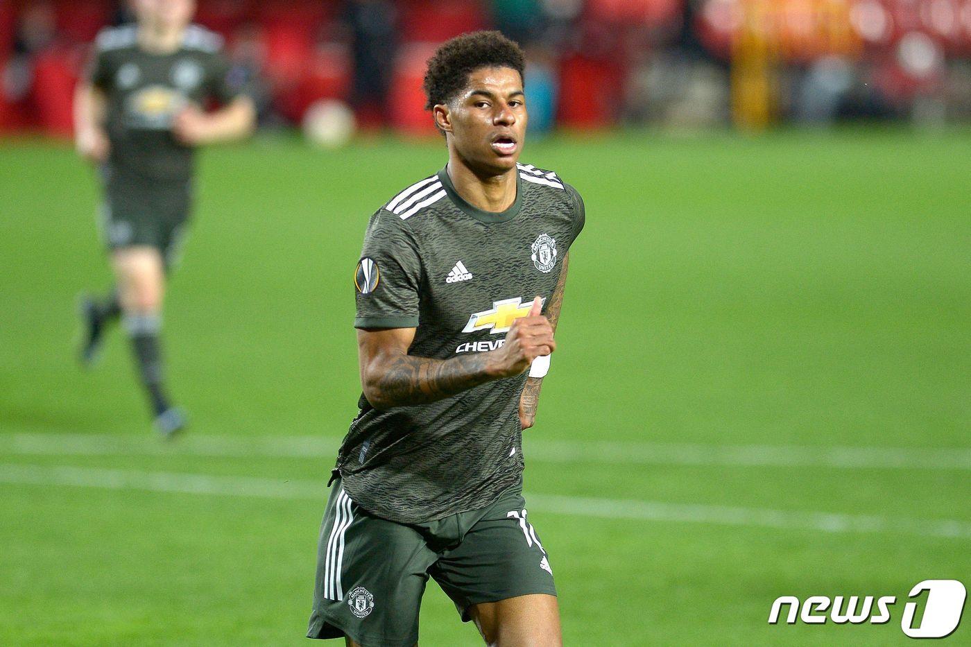 맨체스터 유나이티드 공격수 마커스 래시포드. ⓒ AFP=뉴스1