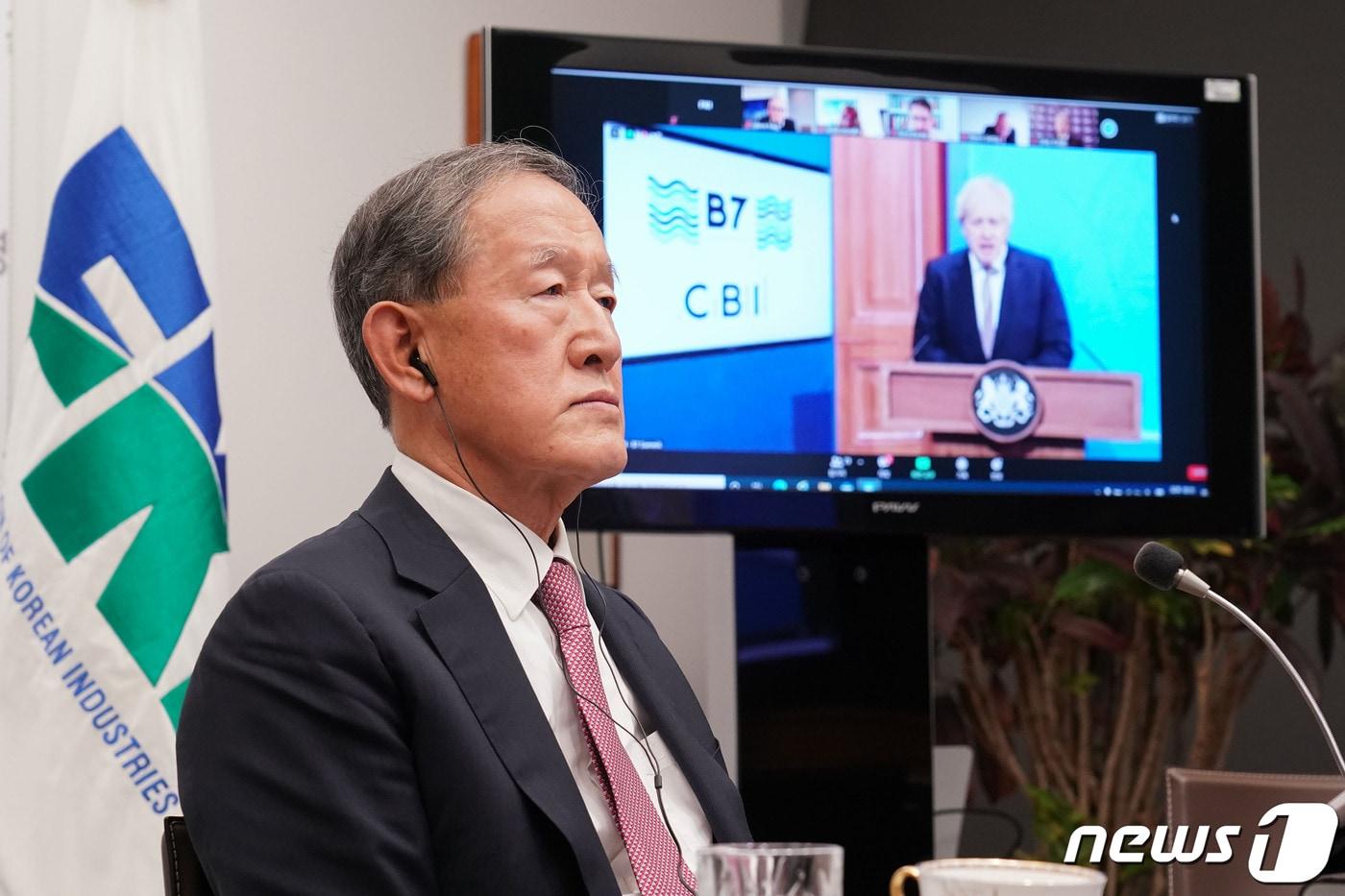 본문 이미지 - 허창수 전경련 회장. (전경련 제공)2021.5.13/뉴스1
