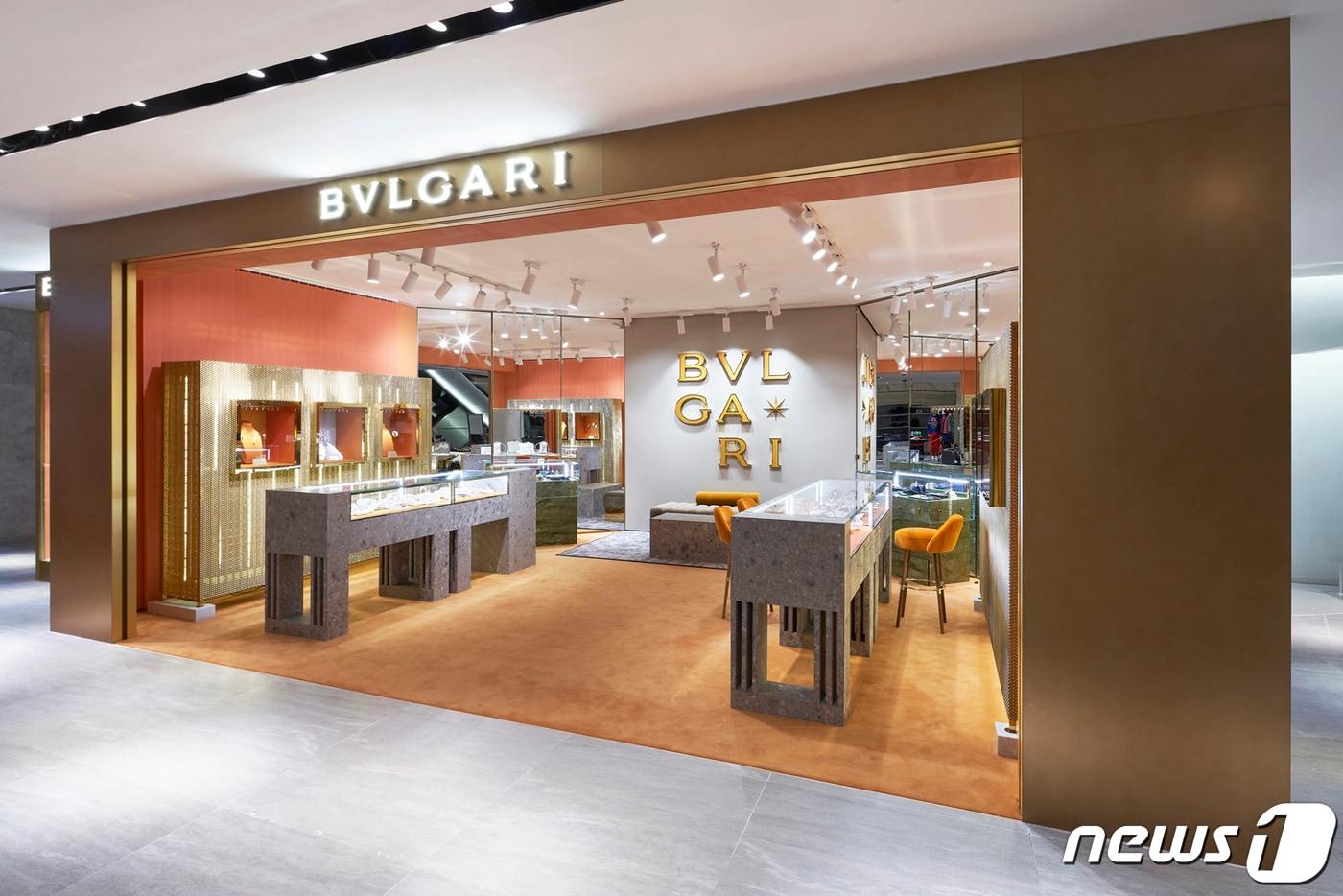 갤러리아백화점 내 불가리 매장 모습.갤러리아백화점 제공&#41; 2021.5.2/뉴스1