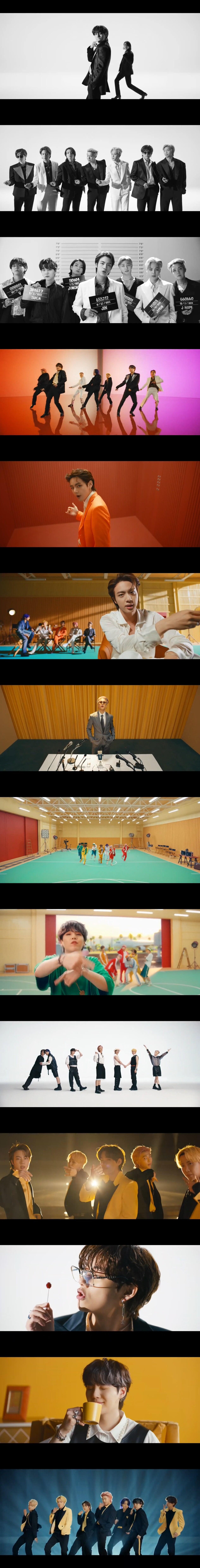 본문 이미지 - 방탄소년단 '버터' 뮤직비디오 갈무리 ⓒ 뉴스1