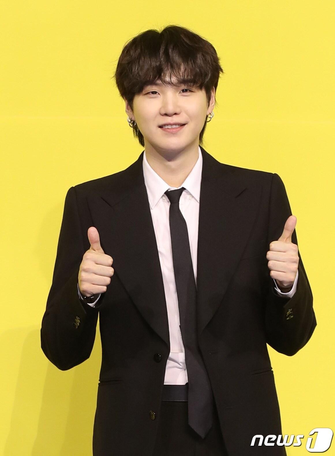 본문 이미지 - 그룹 방탄소년단(BTS) 슈가ⓒ News1 권현진 기자