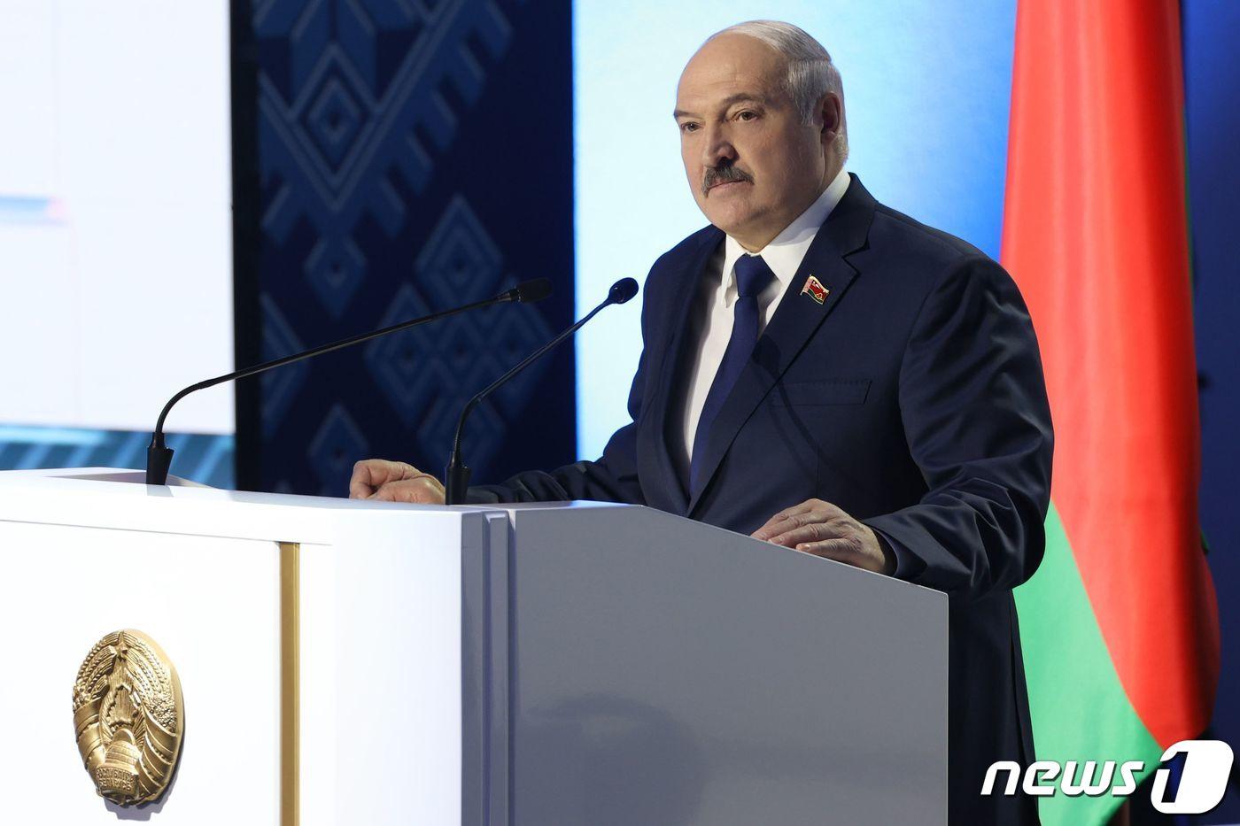본문 이미지 - 알렉산드르 루카셴코 벨라루스 대통령. ⓒ AFP=뉴스1 자료 사진