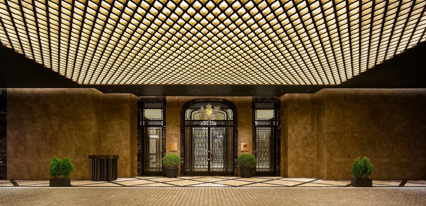 조선 팰리스 메인 입구인 '웰컴로비의 팰리스 게이트'.ⓒ 뉴스1