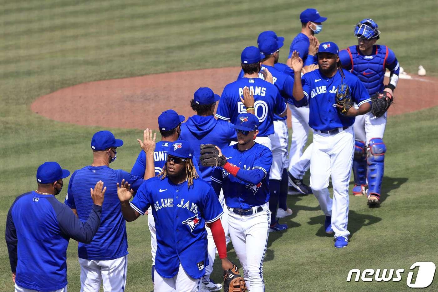 토론토 블루제이스는 최근 9경기에서 7승2패를 기록했다. ⓒ AFP=뉴스1
