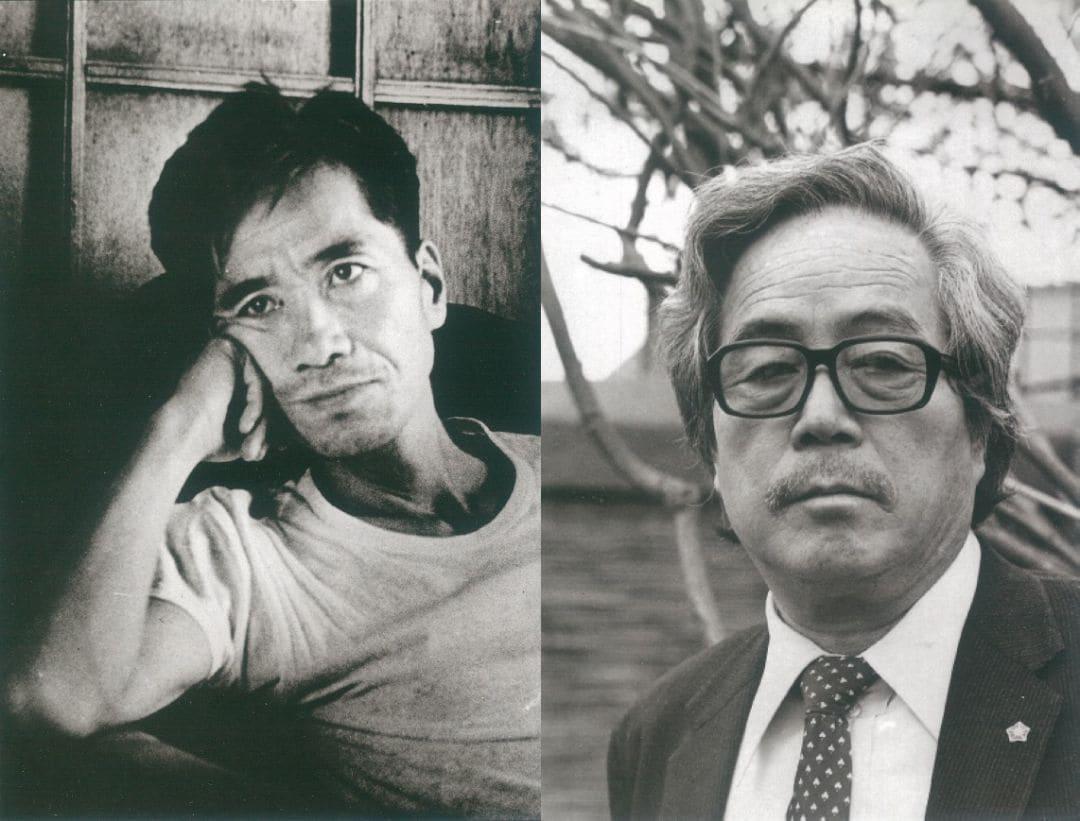 본문 이미지 - 올해 탄생 100주년 문인들. 시인 김수영(왼쪽)과 소설가 이병주(대산문화재단)ⓒ 뉴스1