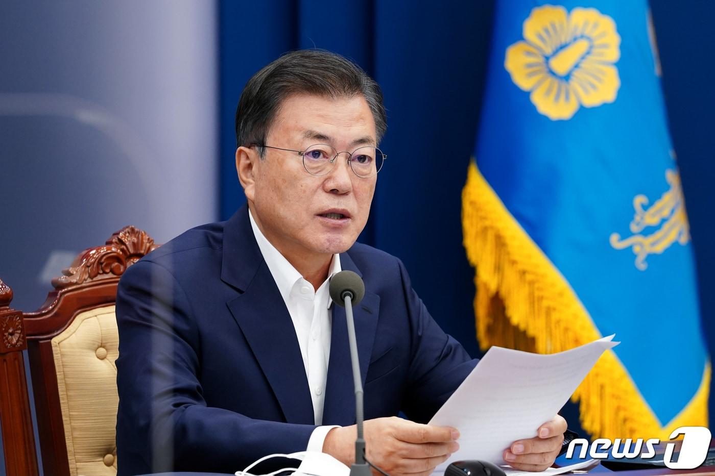 본문 이미지 - 문재인 대통령 2021.5.3/뉴스1 ⓒ News1 유승관 기자