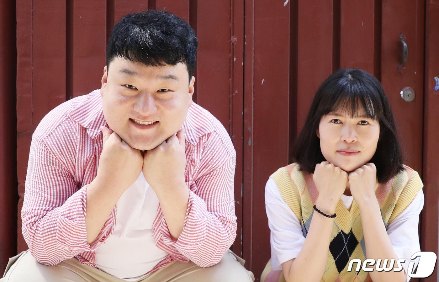 개그맨 부부 배정근 김단하(오른쪽) ⓒ News1 권현진 기자