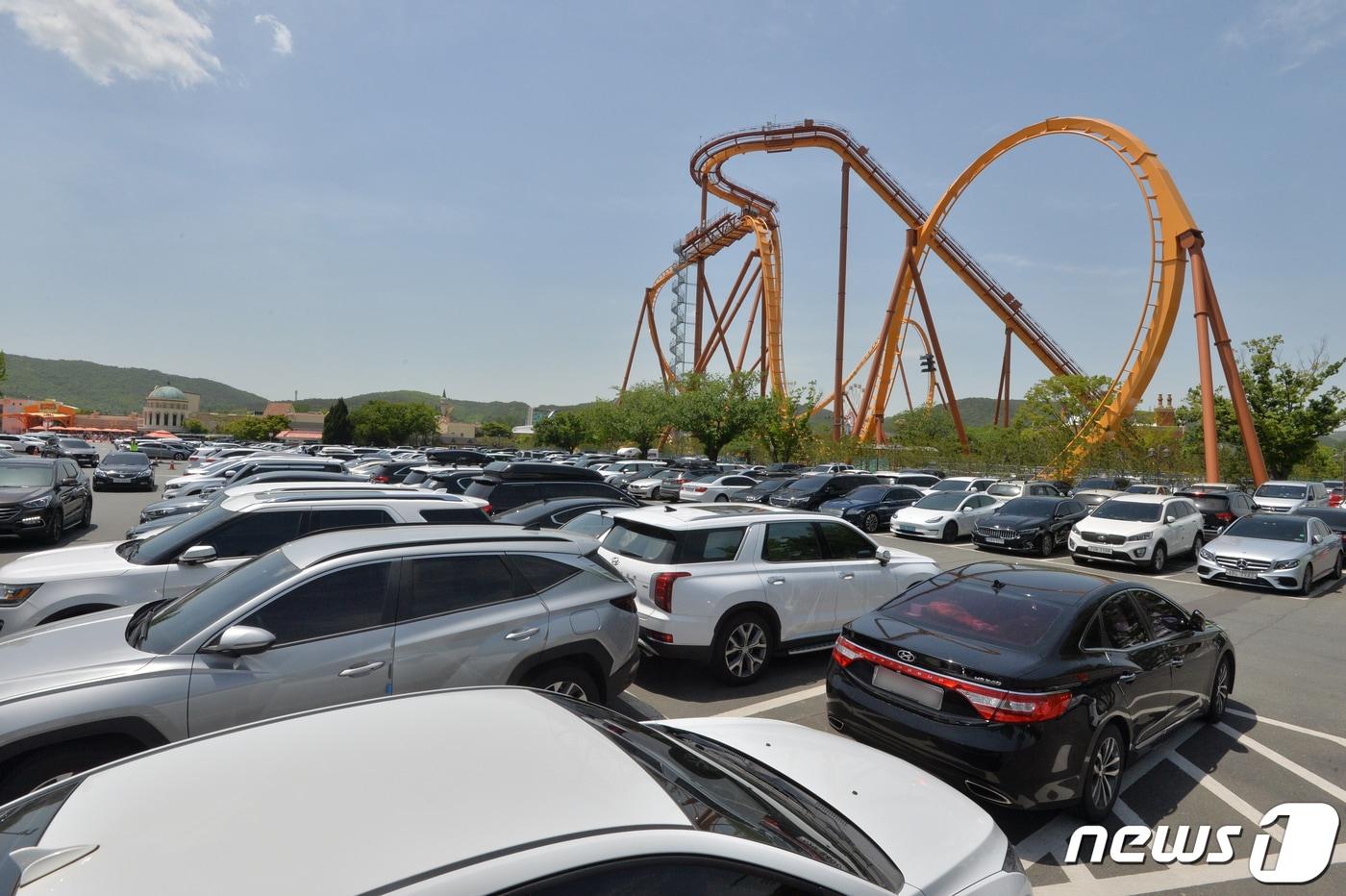 경주월드 주차장.(뉴스1 자료, 재판매 및 DB금지) 2025.10.21/뉴스1 ⓒ News1 최창호 기자