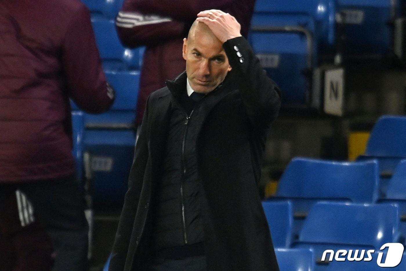 지네딘 지단 레알 마드리드 감독.  ⓒ AFP=뉴스1