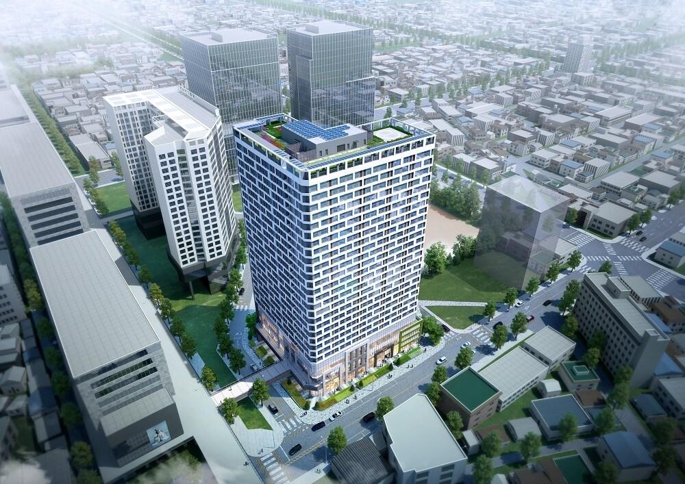 본문 이미지 - 세운 푸르지오 헤리시티 조감도. (대우건설 제공)ⓒ 뉴스1