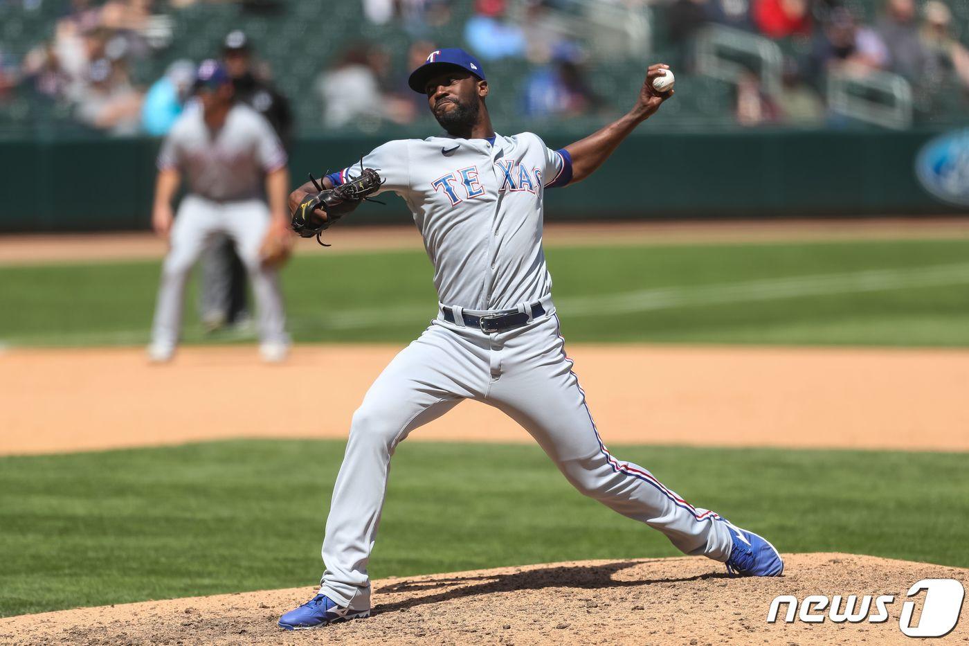 테일러 헌은 메이저리그 25경기 만에 첫 승을 기록했다. ⓒ AFP=뉴스1