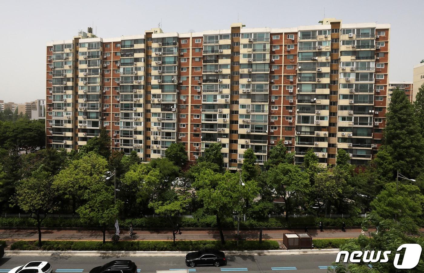 강남구 압구정 현대아파트 모습. 2021.5.7/뉴스1 ⓒ News1 박세연 기자