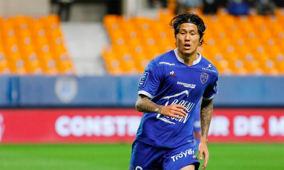 본문 이미지 - 트루아 공격수 석현준. (트루아 홈페이지)