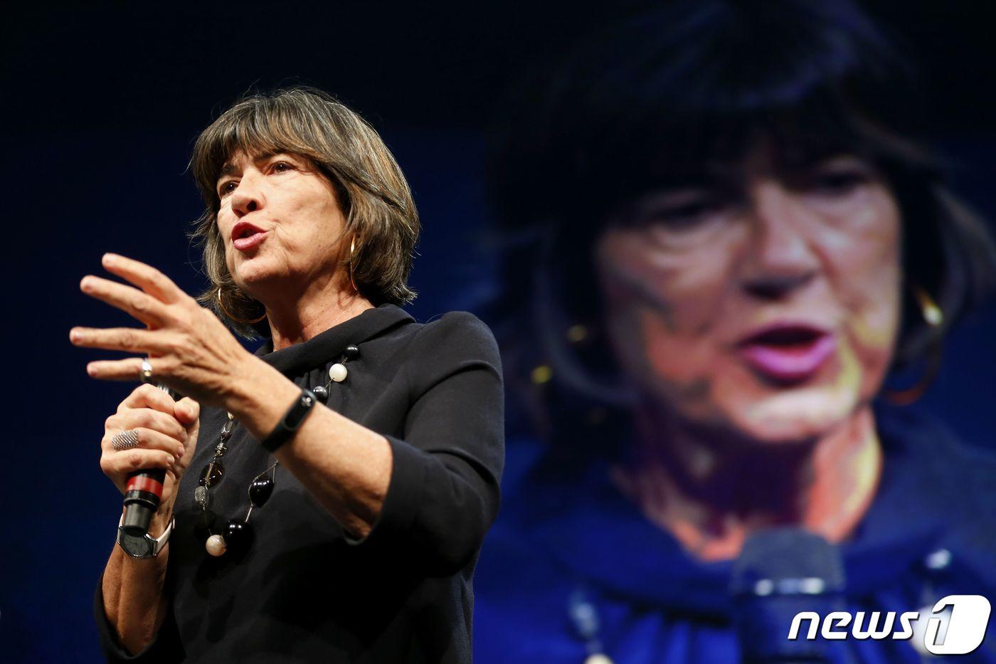 CNN의 간판 앵커 크리스티안 아만푸어 ⓒ AFP=뉴스1 ⓒ News1 정윤영 기자