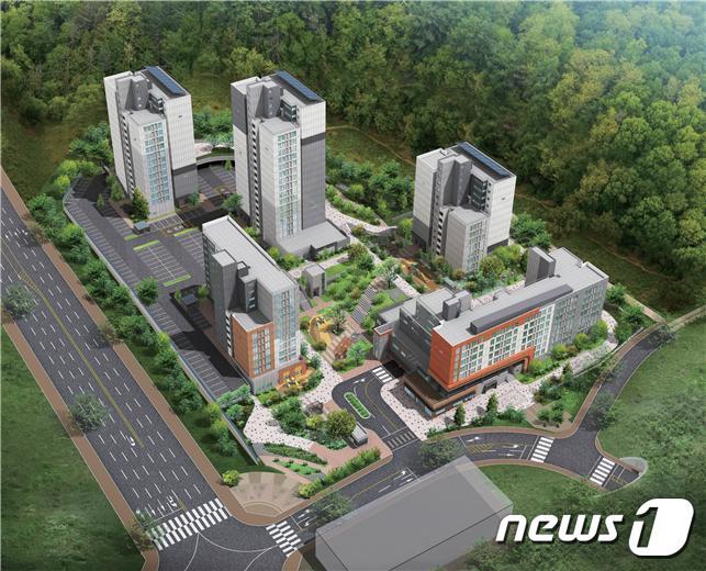 본문 이미지 - 음성금석A2 국민임대주택 조감도 ⓒ 뉴스1