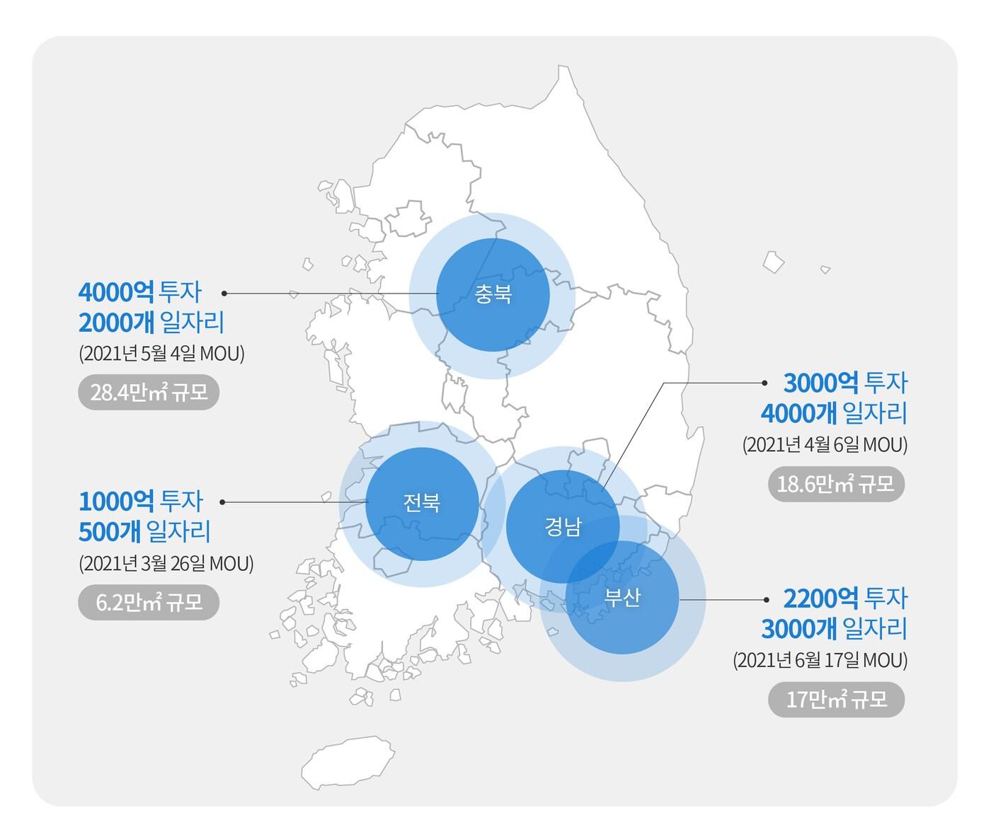 본문 이미지 - 쿠팡 2021 물류센터 투자현황 그래프 ⓒ 뉴스1