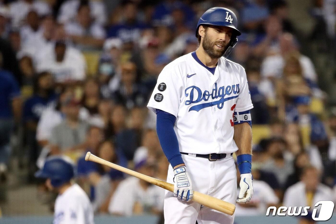 본문 이미지 - LA 다저스가 140경기 만에 영봉패를 당했다. ⓒ AFP=뉴스1