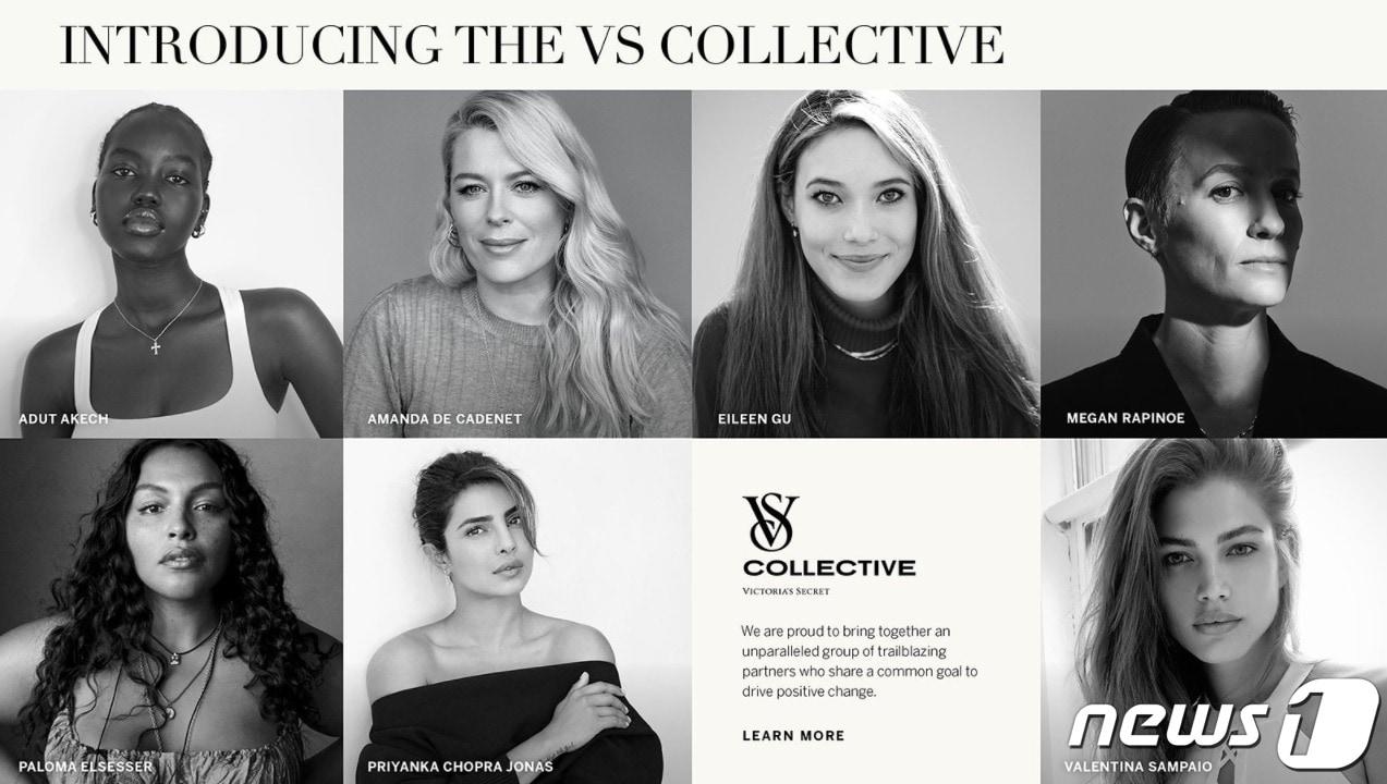 본문 이미지 - 빅토리아 시크릿의 모델. ⓒ 뉴스1 (빅토리아 시크릿 홈페이지 갈무리)