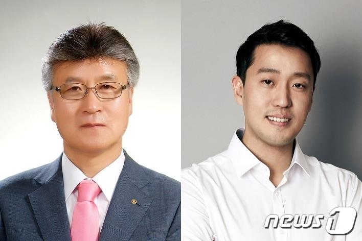 본문 이미지 - 문성호 문창 대표(왼쪽), 정중교 프레시지 대표ⓒ 뉴스1