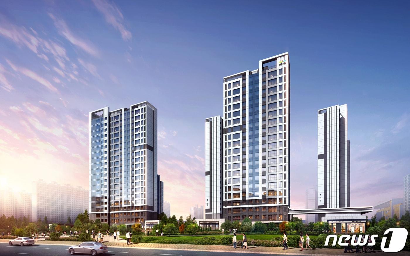 지행역 센트레빌 파크뷰 (예상모습) ⓒ 뉴스1