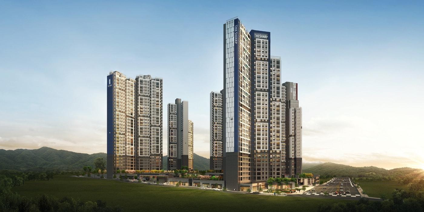 더샵 광양베이센트.(제공=포스코건설)ⓒ 뉴스1