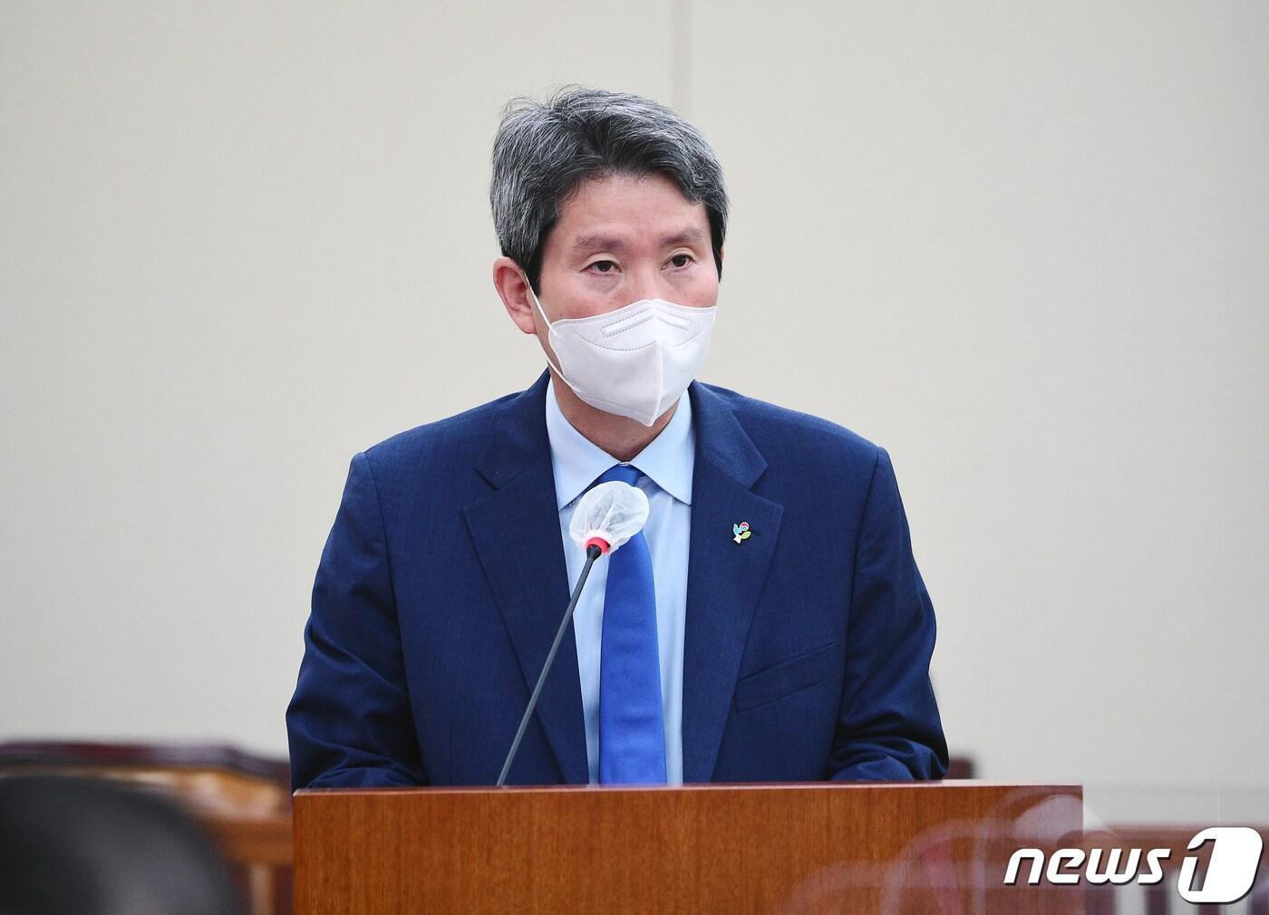 본문 이미지 - 이인영 통일부 장관. 2021.6.29/뉴스1 ⓒ News1 오대일 기자