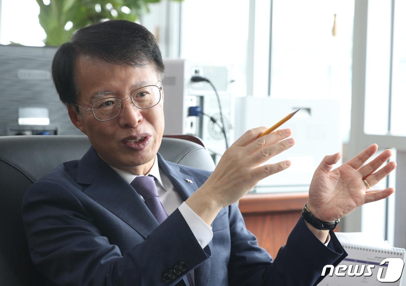 본문 이미지 - 권용복 한국교통안전공단 이사장 2021.6.29/뉴스1 ⓒ News1 신웅수 기자