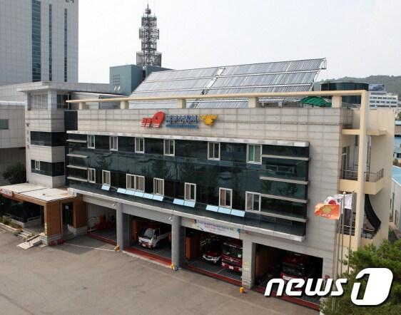 본문 이미지 - 광주 남부소방서 전경.(남부 소방 제공)/뉴스1 DB 