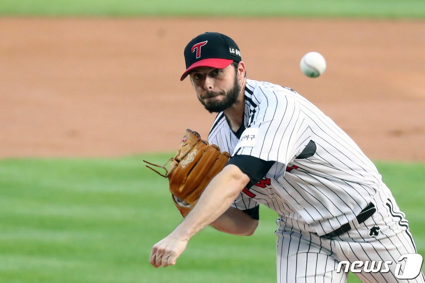 LG 앤드류 수아레즈. (뉴스1 DB) /뉴스1 ⓒ News1 황기선 기자