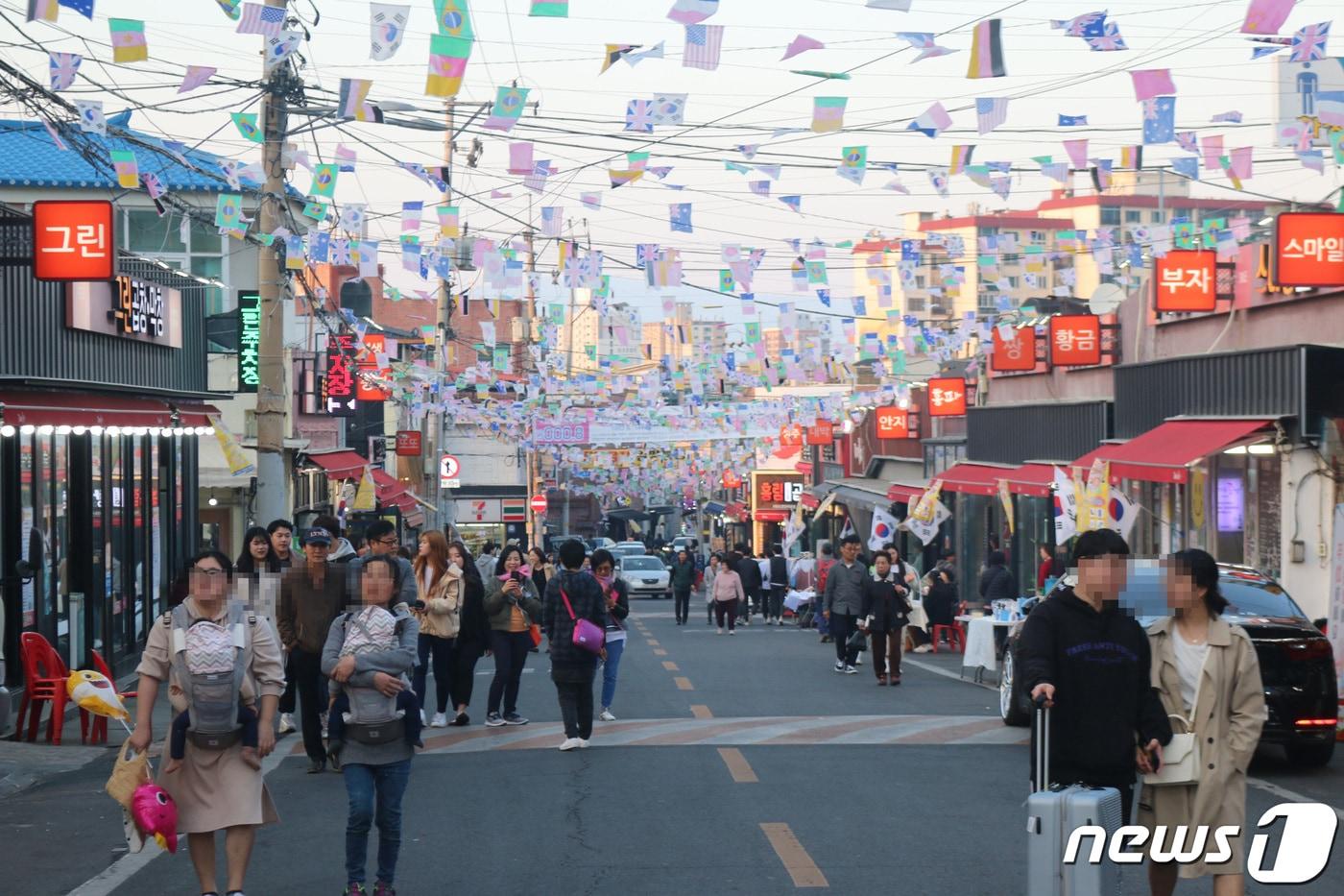 본문 이미지 - 대구시 남구에 있는 안지랑곱창거리.(대구 남구청 제공) ⓒ 뉴스1