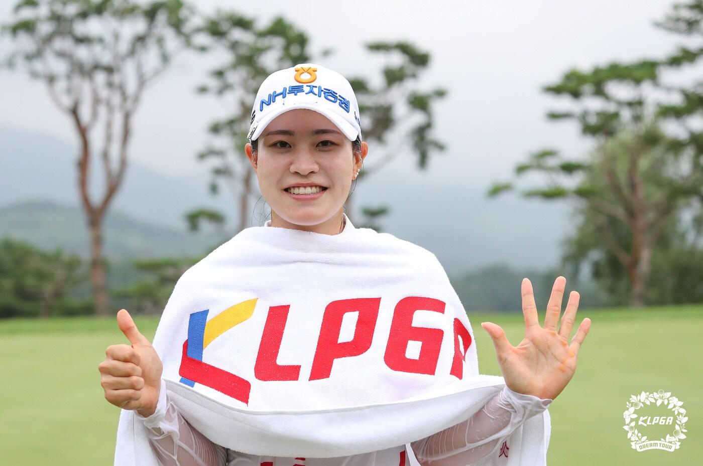 본문 이미지 - 2021시즌 한국여자프로골프(KLPGA) 투어 6승을 달성한 박민지. . (KLPGA 제공) 2021.7.11/뉴스1